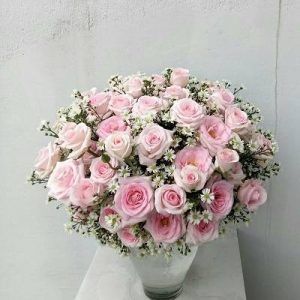 (Tiếng Việt) Hoa Bình Hoa Sinh Nhật Hoa Chúc Mừng Lễ Tình Nhân Bình hoa hồng